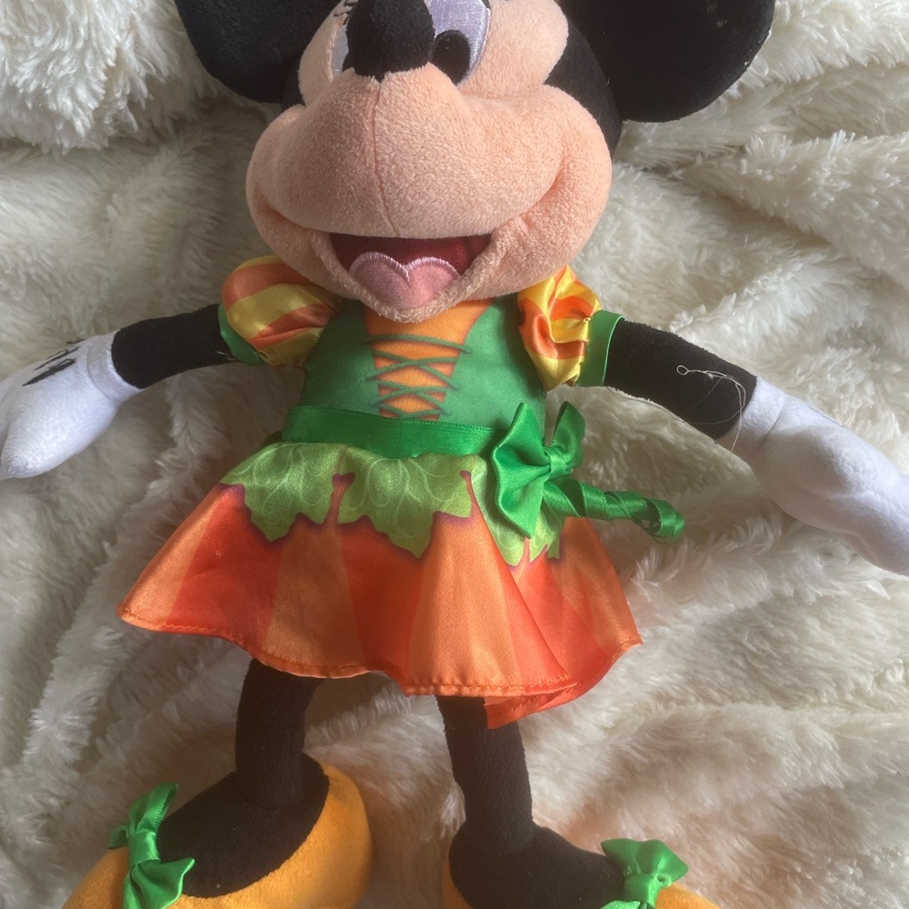Kids Costume - Green and Orange Dress